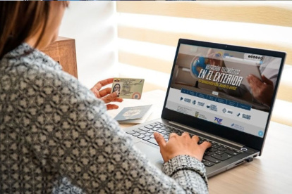 Los ecuatorianos votaron telemáticamente en las elecciones generales de 2023.