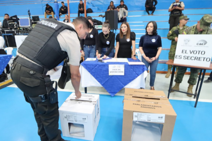 El primer simulacro del sufragio se desarrolló, este domingo 19 de enero del 2025.