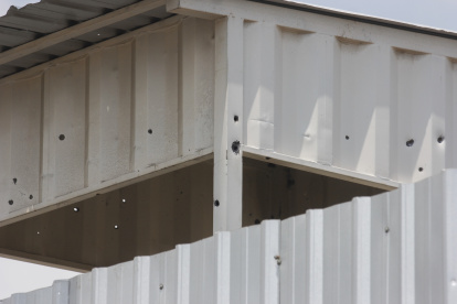 BALACERA EN DEPOSITO DE CONTENEDORES EN LA LADRILLERA 2025-01-19 PERIODISTA MIGUEL PARRAGA FOTOGRAFO CHRISTIAN VINUEZA AG-PERIODISTA AG-GRANASA AG-EXTRA