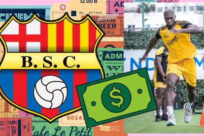 Felipe Caicedo, nueva contratación de Barcelona SC.