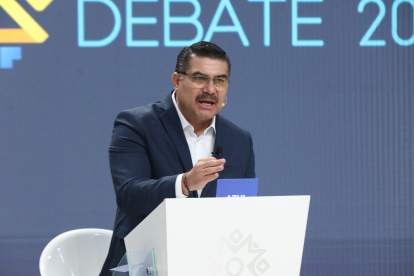 El candidato de Unidad Popular, Jorge Escala, fue sorteado en la primera franja del debate obligatorio de primera vuelta de las elecciones de 2025.