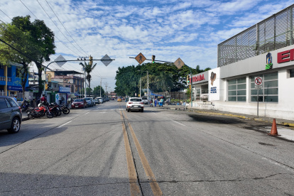 Sitio. La ATM estima que los trabajos se ejecuten en 5 semanas.