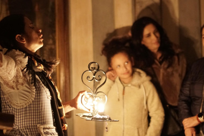 En el museo de Las Conceptas se revive la memoria histórica de personajes de antaño en recorridos nocturnos.