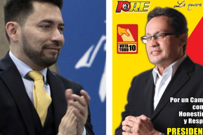 Luis Felipe Tillería y el pastor Nelson Zavala, candidatos presidenciales 2025 y 2013.