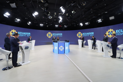 El debate presidencial obligatorio de primera vuelta fue el 19 de enero de 2025.