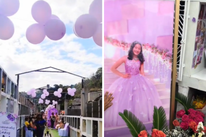 Invitados y familiares asistieron a la conmovedora reunión en honor a Analía Mora.