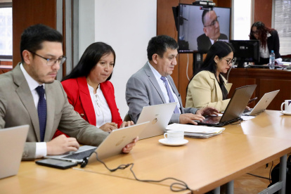 El fiscal subrogante, Wilson Toainga, solicitó al juez que rechace la petición de los tres procesados.