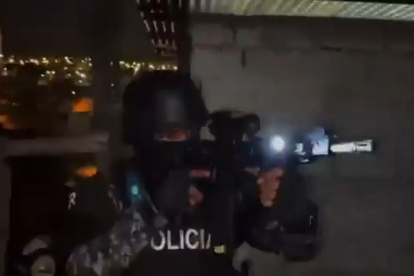 Intervención. Este 21 de enero, se ha desplegado un operativo en Durán, provincia del Guayas.