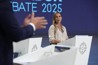 González fue sorteada en el segundo grupo de candidatos para el debate.