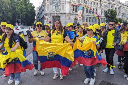 Comunidad ecuatoriana en Madrid.