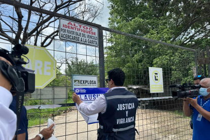 La Dirección de Justicia y Vigilancia clausuró las canteras.