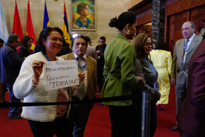 El bloque oficialista buscaba el cambio de orden del día.