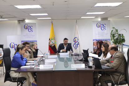 Sesión. El Pleno del Consejo de Participación Ciudadana sesionó el 22 de enero y adoptó medidas en relación a la Superintendencia de Bancos.