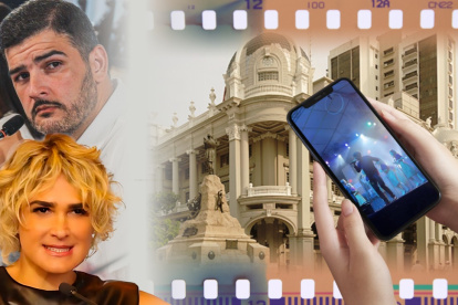 Fotomontaje para graficar este artículo relacionado con la auditoría que realizará la Contraloría sobre la contratación de comunicación del Municipio de Guayaquil.