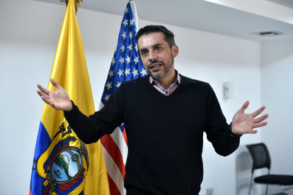 Iván Ortiz, vicepresidente de la Cámara de Comercio Ecuatoriano Americana (Amcham).