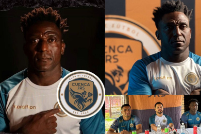 Roberto La Tuka Ordoñez tiene nuevo equipo, se trata de Cuenca Jr.