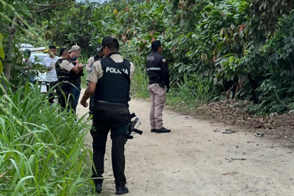 Hecho. Al lugar acudió la policía para las investigaciones.