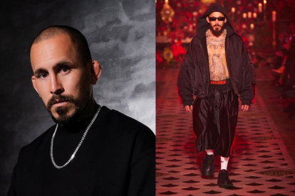 Chito Vera modelando en París, se robo las miradas.