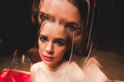 Chloé Silva para su nuevo videoclip.