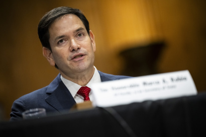 El secretario de Estado estadounidense, Marco Rubio.