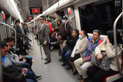 La novedad se registra en el trayecto entre la estación El Recreo y La Magdalena.