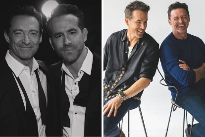Ryan Reynolds y Hugh Jackman