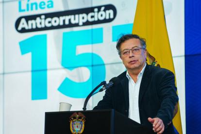 El presidente de Colombia, Gustavo Petro.
