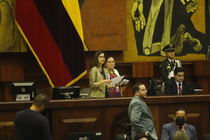 Esther Cuesta convocó al Pleno para posesionar a Roberto Romero como el nuevo superintendente de Bancos, el lunes 27 de enero.