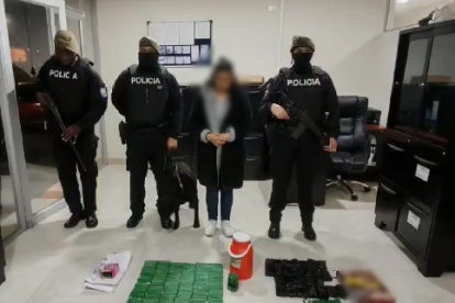 Una mujer de nacionalidad colombiana vinculada al hecho delictivo fue detenida.