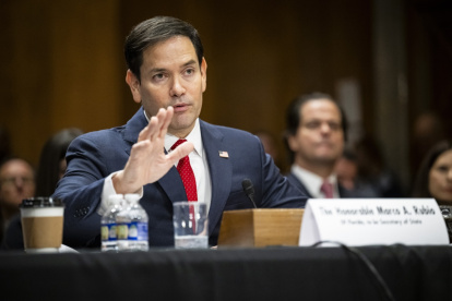 Marco Rubio, secretario de Estado de Estados Unidos.