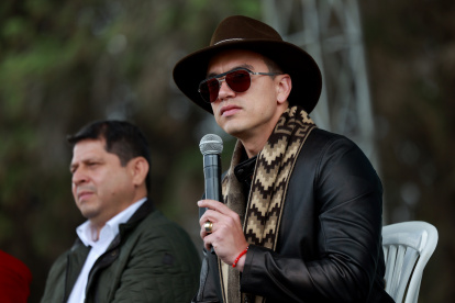 Actividad: El presidente Daniel Noboa ha tomado nueve días para participar en actos de campaña electoral y ha encargado la presidencia.