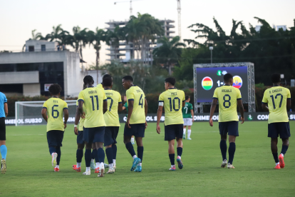 Ecuador disputa la segunda fecha del Sudamericano Sub-20 contra Colombia