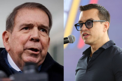 Edmundo González se reunirá con el presidente Daniel Noboa en el Palacio de Carondelet.