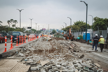 La parada es retirada de la avenida Las Américas.