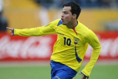 Jaime Iván Kaviedes fue figura en la selección ecuatoriana de fútbol