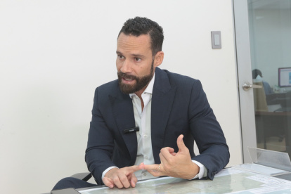 Pablo Pita Rendón, gerente general de la Autoridad Aeroportuaria de Guayaquil (AAG).