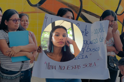 activista indígena ecuatoriana Nina Gualinga.