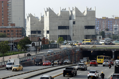 Fotografía del Museo de Memoria de Colombia este lunes, en Bogotá (Colombia).
