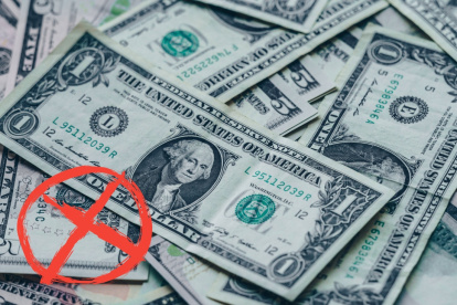 Referencial. Moneda dólar.