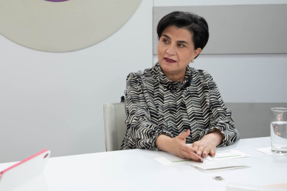 La canciller Gabriela Sommerfeld habló del trabajo que realizan para preparar una eventual visita de Noboa a Trump.