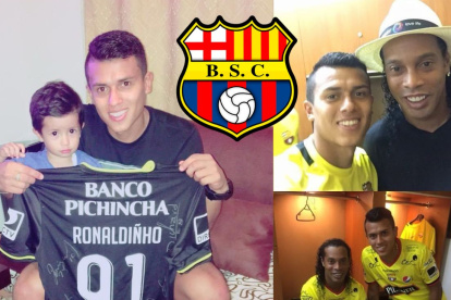 Richard Calderón estuvo en el medio campo de Barcelona con Ronaldinho en la Noche Amarilla.