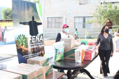 ONG. La Fundación FENA busca dar calidad de vida a los campesinos ecuatorianos.