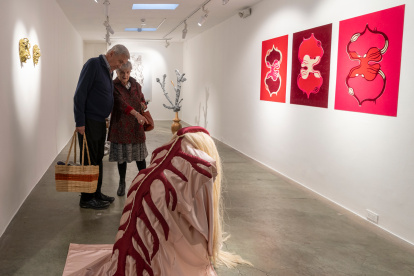 La muestra de los dos artistas es la primera en inaugurar el año en la galería N24.