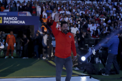 Pablo Sánchez quiere guiar al conjunto albo a sumar otro título. Tiene listo el equipo para la Supercopa Ecuador.