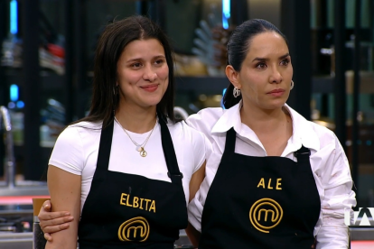 Elba y Ale, fuera de la competencia en MasterChef Celebrity Ecuador 2.