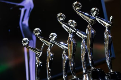 La estatuilla que se entrega a los ganadores.