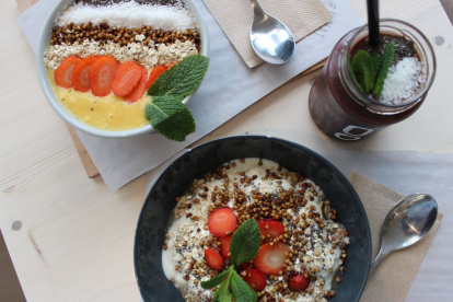 Alimentación. Los especialistas recomiendan una dieta balanceada con vegetales, frutas y cereales.