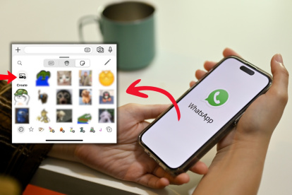 Ahora puedes crear tus propios stickers usando inteligencia artificial dentro de la aplicación WhatsApp.