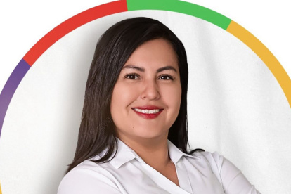 Shirley Vera es candidata a asambleísta provincial por Santa Elena.