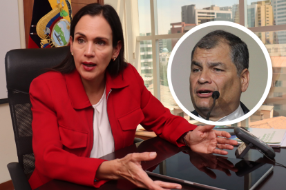 Inés Manzano, ministra encargada de Energía, responde en redes sociales a Rafael Correa sobre la situación energética en Ecuador.